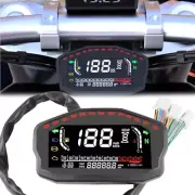 Motorcycle LED LCD Speedometer Digital Odomete Odometer Speed Meter Rotary Speed