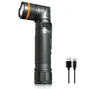 Flashlights,Rechargeable Magnetic LED Flashlights,1200 High lumens Tactical F...