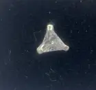 Sterling Silver Triangle Cubic Zirconia Stud Earrings Elegant CZ Jewelry Classic