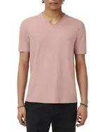 John Varvatos Miles Slub V Neck Tee