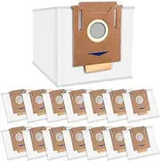 (Pack of 10) CHAIN PEAK Replacement Vacuum Cleaner Bags for Ecovacs DEEBOT OZMO T8 AIVI T8 Max, AIVI & T8 Series, T9 T9+ N8 Series DX93 DDX96, Robot Vacuum Cleaner Vacuum Bags