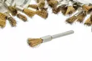 36 PC Bulk Brass Mini Wire Pencil Brush for Rotary Dremel Tool