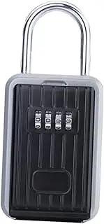 KICHOUSE Box Key Lock Box Wall Mounted Key Storage Corrosion Resistant Convenient for Home and Outdoor Use Easy Installation