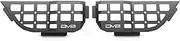 DV8 Offroad Rear Door Pocket Molle Panels for The 2018-2023 Jeep Wrangler JL & 2020-2023 Jeep Gladiator JT | Molle Design Allows for Multiple Gear Mounting Solutions, Black, MPJL-06