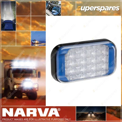 Narva 9-33 Volt High Powered LED Warning Lamp (Blue) Warning Light