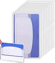 [Generic] Social Security Card Sleeve | Waterproof Social Security Medicare Card Protector,Slim Drivers License Protection Case Accessories for Friends Coworkers Students, Vertical, Refer to description, Unisex