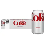 Diet Coke Soda, 12 fl oz, 35-Pack Cans