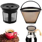 Flavored Coffee Filter Mug Reusable Cup with Flip Top Design Fine Mesh Bpa Free