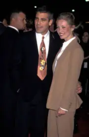 George Clooney Celine Balitran 1996 Historic Old Photo