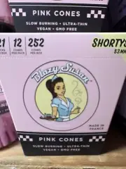 Blazy Susan Purple Pre Rolled Cones 252 Count Shorty Size Free Shipping