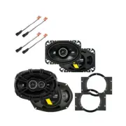 Fit Chevy Cavalier 1995-2005 Factory Speaker Upgrade Kicker DSC46 DSC693 Package