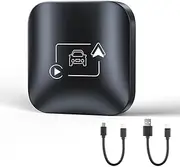 2 in 1 Wireless CarPlay Adapter & Wireless Android Auto Car Adapter, Wireless CarPlay Adapter for Wired CarPlay & Wired Android Auto Car Converts Wired to Wireless for Cars from 2014 & iPhone iOS 8+