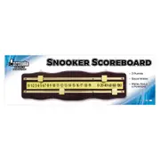 Formula Sports Snooker Billiard Manual Scoreboard Gaming Accessory Oak & Brass