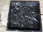 Handmade Black Fossil Marble shower tray