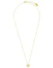 [Georgini] Sweetheart Sparkly Heart Pendant Necklace in Gold