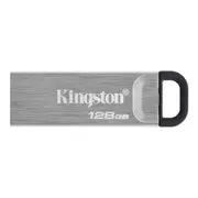 Kingston DataTraveler Kyson USB Flash Drive - 128GB USB 3.2 - Capless Metal Case - Read Up to 200MB/s [DTKN/128GB]