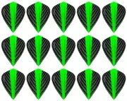 5 Sets Harrows Quantum Kite Dart Flights – Ships w/ Tracking - Green