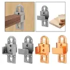 Bed Rail Bracket Hinge for Wood Headboard Resistant Bedstead Fixed Accessories