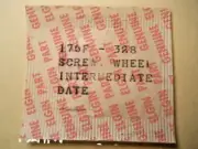 ELGIN 328 Factory Replacement Watch- PART #176F - INTERMEDIATE DATE WHEEL SCREW