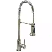 Essen Single-Handle Pull-Down Sprayer Kitchen Faucet Chrome - FREE DELIVERY