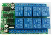 8ch 12VDC DTMF Relay MT8870 Decoder Phone Remote Control switch