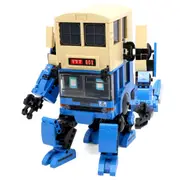 Kalos Hong Kong Machines Robot Bus CMB Dennis Building Block Set 786pcs 14+
