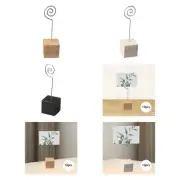 10 Pieces Table Number Holder Table Menu Clip Rack Multipurpose Ornament