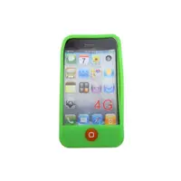 在飛比找i郵購優惠-J5 Home豆款第四代 iPhone果凍套(綠)