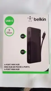 BELKIN USB-C 5 Gbps 4-PORT MINI HUB