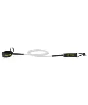 Dakine Peahi Leash 12ft X 7/16in with Easy Clip - Clear