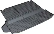 MTBOY Rear Trunk Floor Mat -Compatible with Toyota Kluger Highlander 5/7 Seats 2015-2024 Car Cargo Tray Trunk Pad Carpet Boot Liners (Fit for Kluger 2021-2024 5/7Seats)