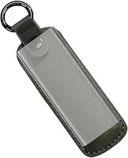 USB Flash Drive Case, Flash Drive Case, USB Memory Leather Case, Protective Case, USB Drive Protection Box with Key Ring, Multi-Use for Car Owners