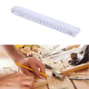 2M Folding Plastic Folding Ruler Ruler Double Scale Folding Ruler UK