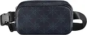 [GuoChe] Cute Fanny Waist Pack Women Men Adults Happy Halloween Spiderwebs Multipurpose Sling Bag Travel Essential with Adjustable Strap for Shopping Sports Work, Happy Halloween35, 8" x 5.3" x 2.3", Retro