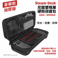 在飛比找momo購物網優惠-【XOGAZAN】Steam Desk 尼龍硬殼保護包(防水