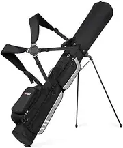 Golf Bags Men Women Lightweight Portable Rack Bag, Golf Clubs Bag with Bracket for Sports&Outdoor, Golf Gun Pack, Golf Stand Bag