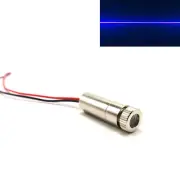 Focusable 80mw 450nm Blue Line Laser Diode Module 12x35mm driver 3-5V