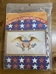 Pauline Denham Crewel Embroidery Kit Eagle Picture