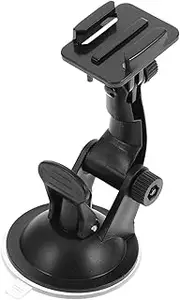 MUCKLILY Car Camera Suction Cup Mount Easy Installation Bracket for Dash Cams Sports Cameras Firm Secure Windshield Attachment for Stable Use