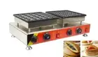 TECHTONGDA 110V Commercial Electric Mini Dutch Pancake Maker Iron Baker 50Holes