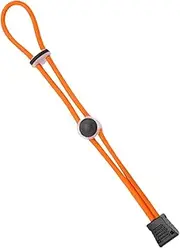 Hiking Cord Fastener - Backpack Buckle 24x2x1cm, PP Latex Strap Clip | Elastic Rope Fixing Tool, Trekking Pole Mount, Camping Secure Hook, Walking Gear Attachment, Non-Slip Rope