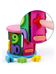 Multipurpose Shape Sorting Block Toy for Kids Engaging Educational Play