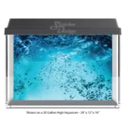 Clear Water Bubbles Blue Polyester Fish Tank Glass Backdrop Aquarium Background