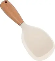 MAGICLULU Rice Scoop Kitchen Spoon Heat Resistant Serving Spoon for Rice Cooker Multi Function Paddle with Standing Design Cooking Utensil for Serving and Stirring