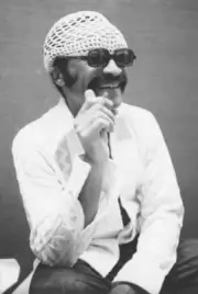 Cecil Taylor Smile Holding Smoke Backstage Carnegie Hall OLD JAZZ PHOTO