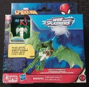 Marvel Venom Action Figure Marvel Green Symbiote NEW Web Splashers Hasbro