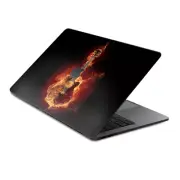 Skins Wrap for MacBook Pro 15 inch Retina Touch Guitar in Flames