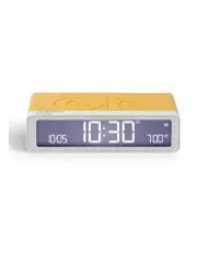 [Lexon] Flip Classic Reversible Alarm Clock in Yellow