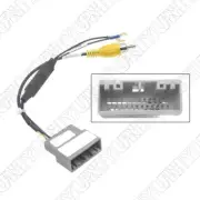 For 2015-2017 Honda CRV Factory Reverse Camera Video Plug Converter Cable 24-Pin
