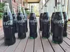 A Vintage 12/1 Litre FULL Sealed Coca Cola Soft Drink Bottles ( UNOPENED )